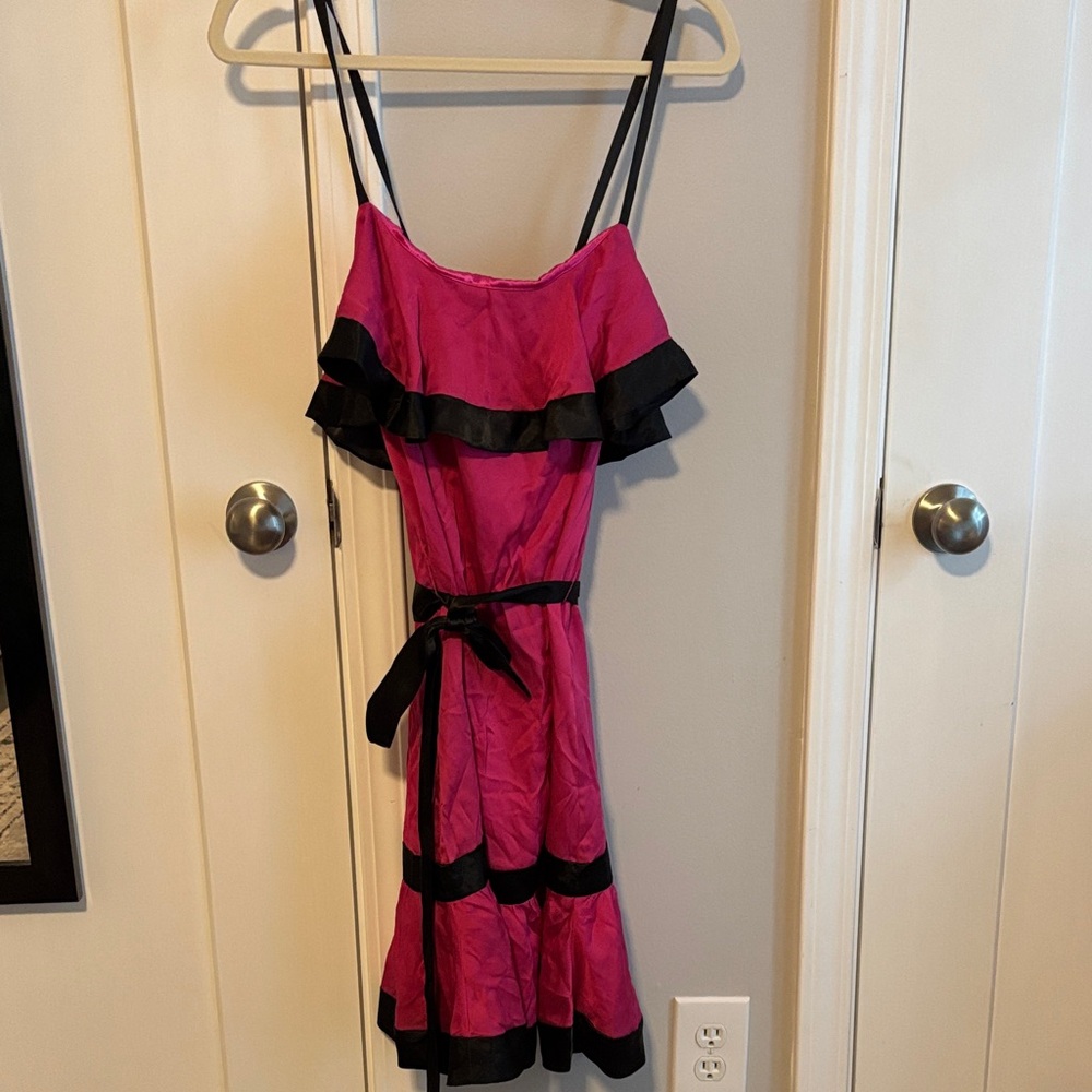 French Connection Vibrant Pink Dress